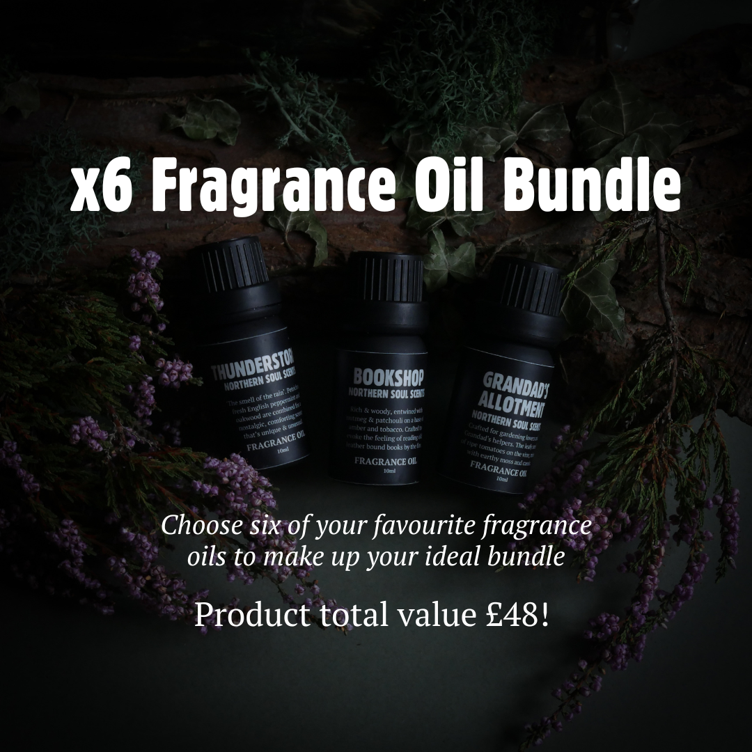 6x Fragrance Oil Bundle – Northern Soul Scents